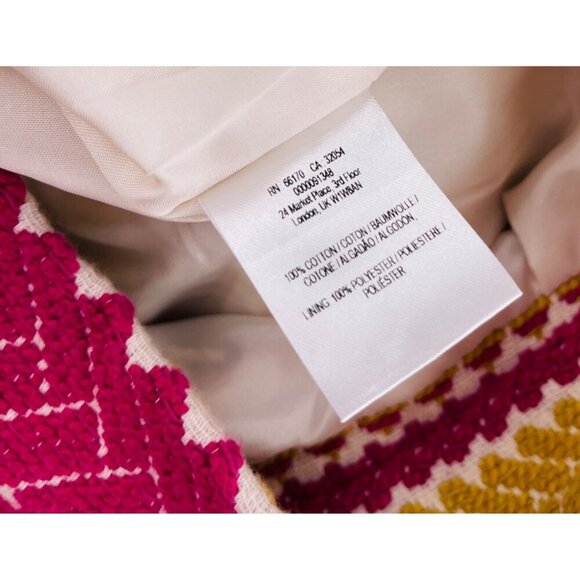 Morgan‎ Carper Nomad Colorful Striped Skirt Zipper & Elastic Waist Anthropologie - Picture 3 of 5